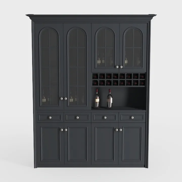 FINETONES 72" Pantry Cabinet, Kitchen Hutch Food