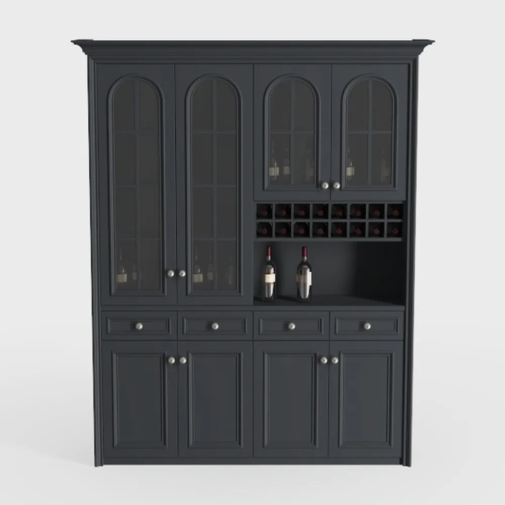 FINETONES 72" Pantry Cabinet, Kitchen Hutch Food