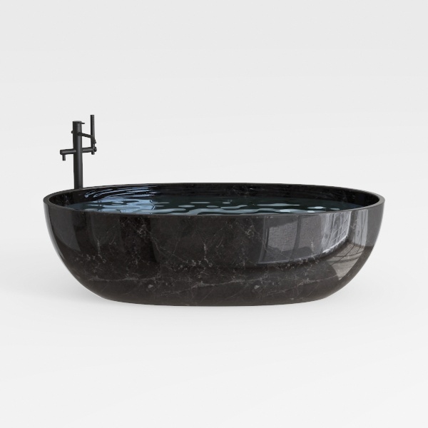 CT Copper Tailor 60&quot; Handcrafted Marble Bathtub