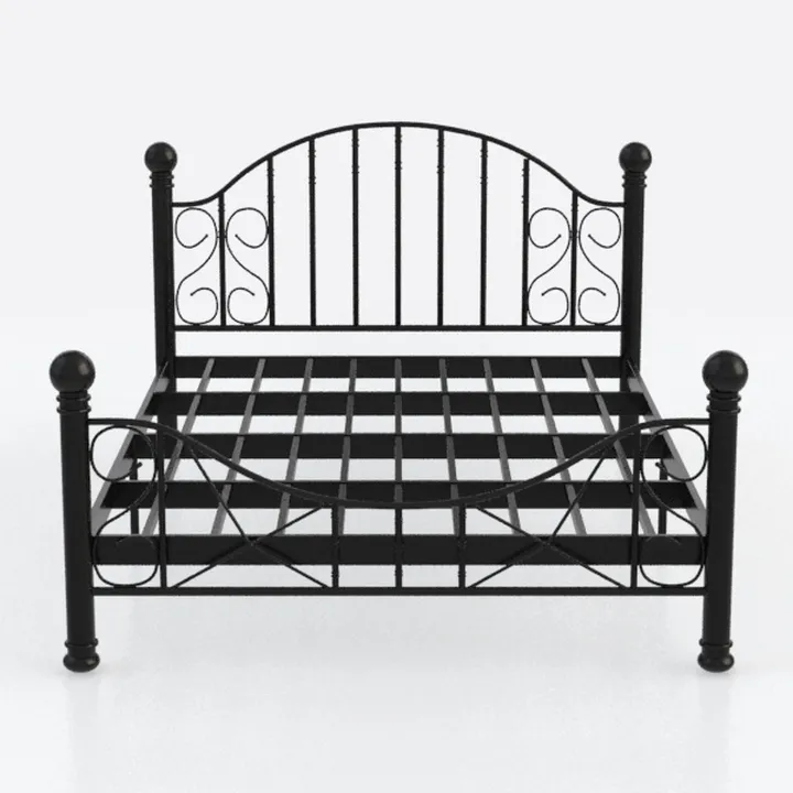 SHA CERLIN Queen Size Bed Frame and Headboard