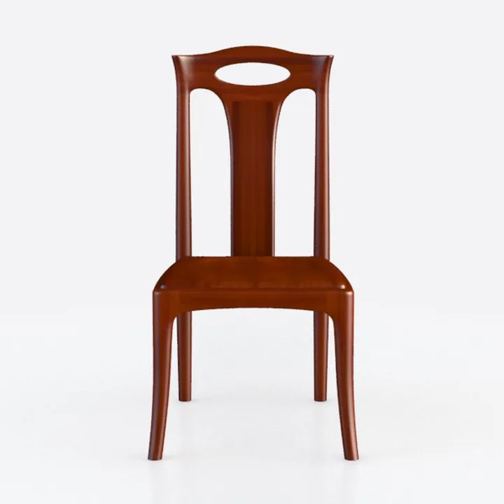 Victorian Vibes Styled Chair with Wood Seat