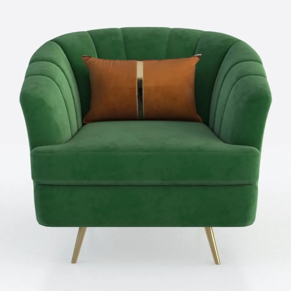 Velvet Accent Chairs for Living Room Bedroom