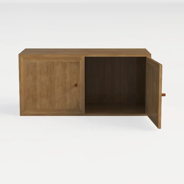 HEAH-YO Natural Sideboard Buffet Cabinet with