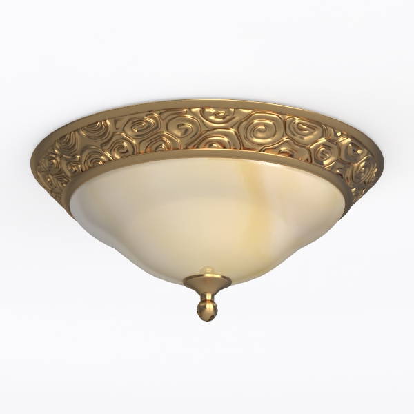 12&quot; Iridescent Rainbow Hammered Glass Ceiling