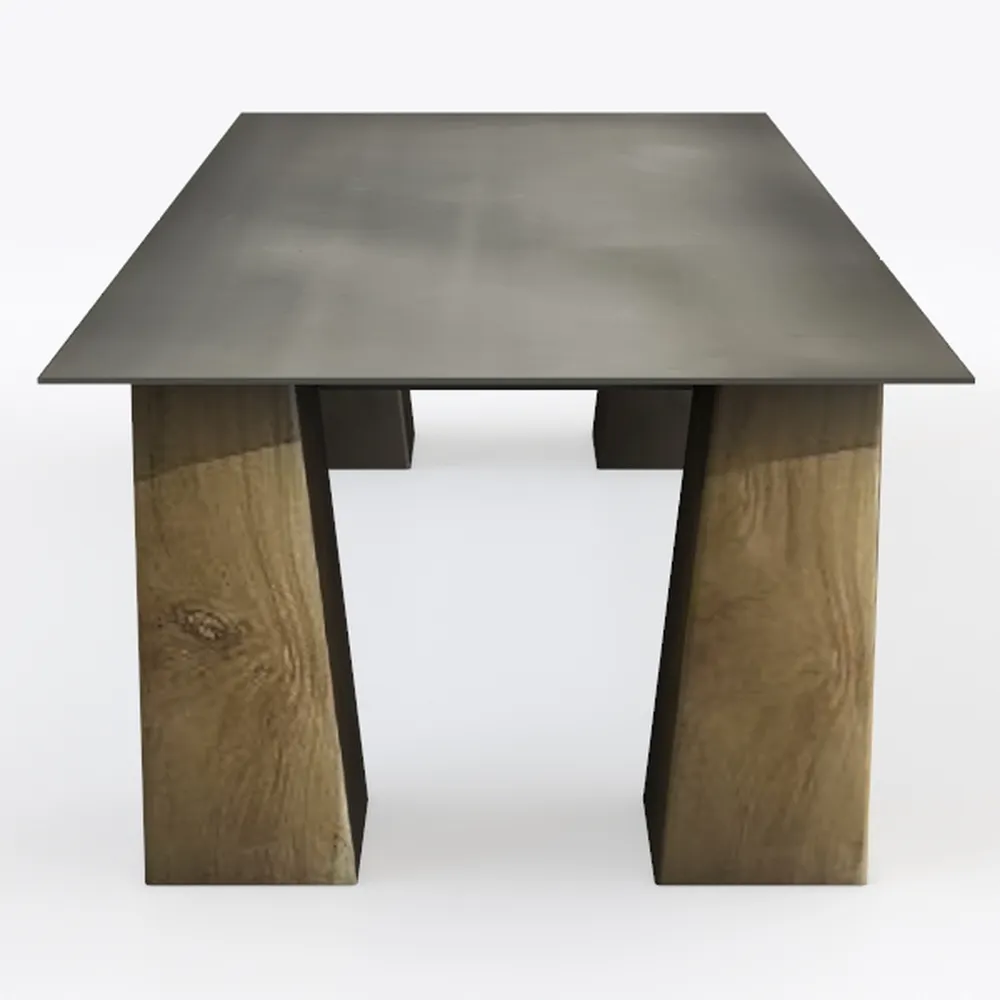 Benjara Ada Executive Office Desk, 71 Inch Rectang