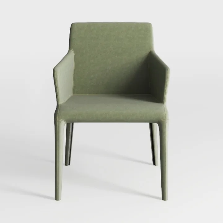 Wahson Green Upholstered Dining Chairs Set of 6