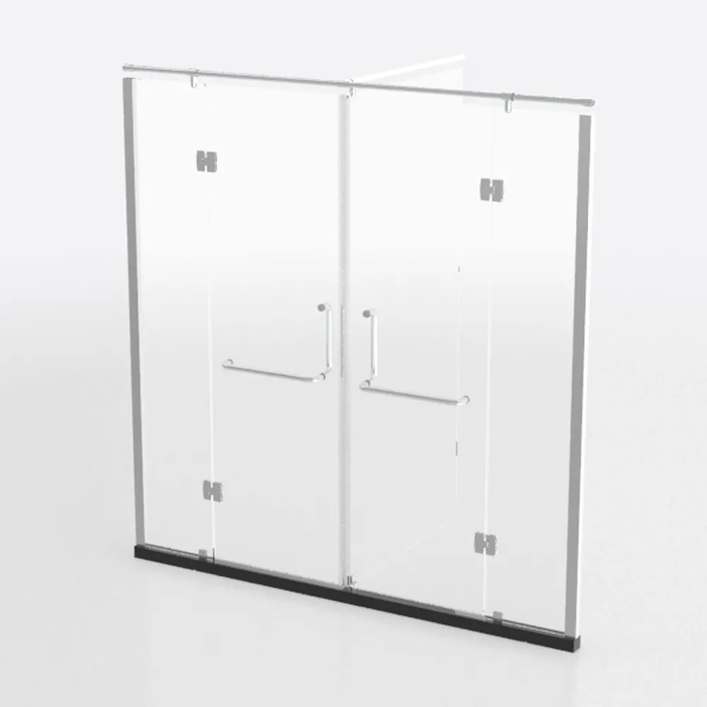 DreamLine Aqua 48 in. W x 58 in. H Frameless