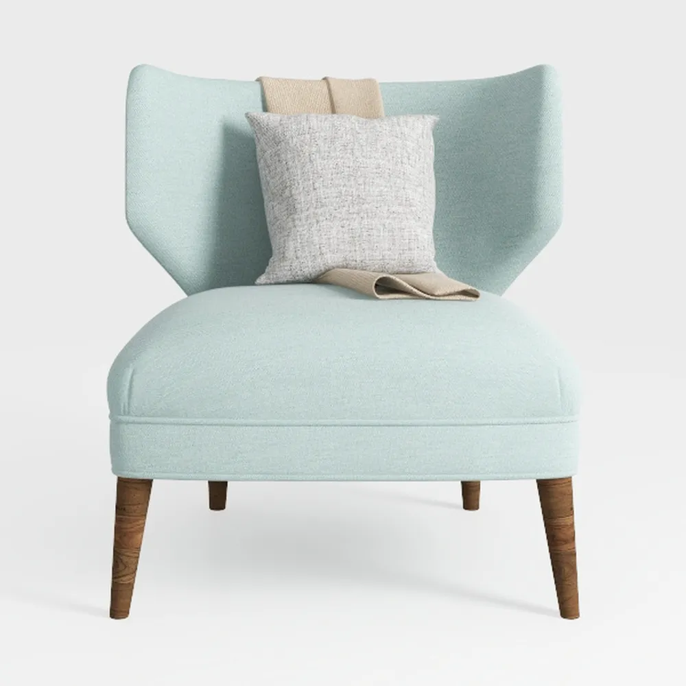 SIMPLIHOME Harrah Accent Chair - 33 inch Wide Upho