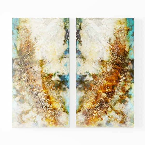 LyerArtork 4 Pieces Birds Canvas Wall Art