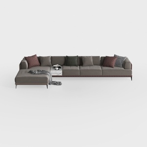 SweetSnuggle L-Shaped Sectional Sofa, Oversized De