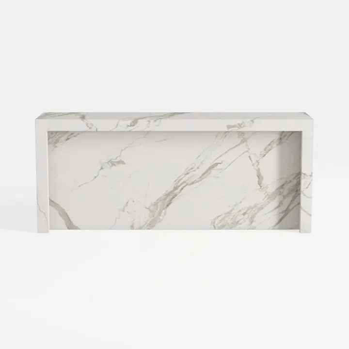 TAPIVA Desk Computer Desks Office Desk Marble Tabl