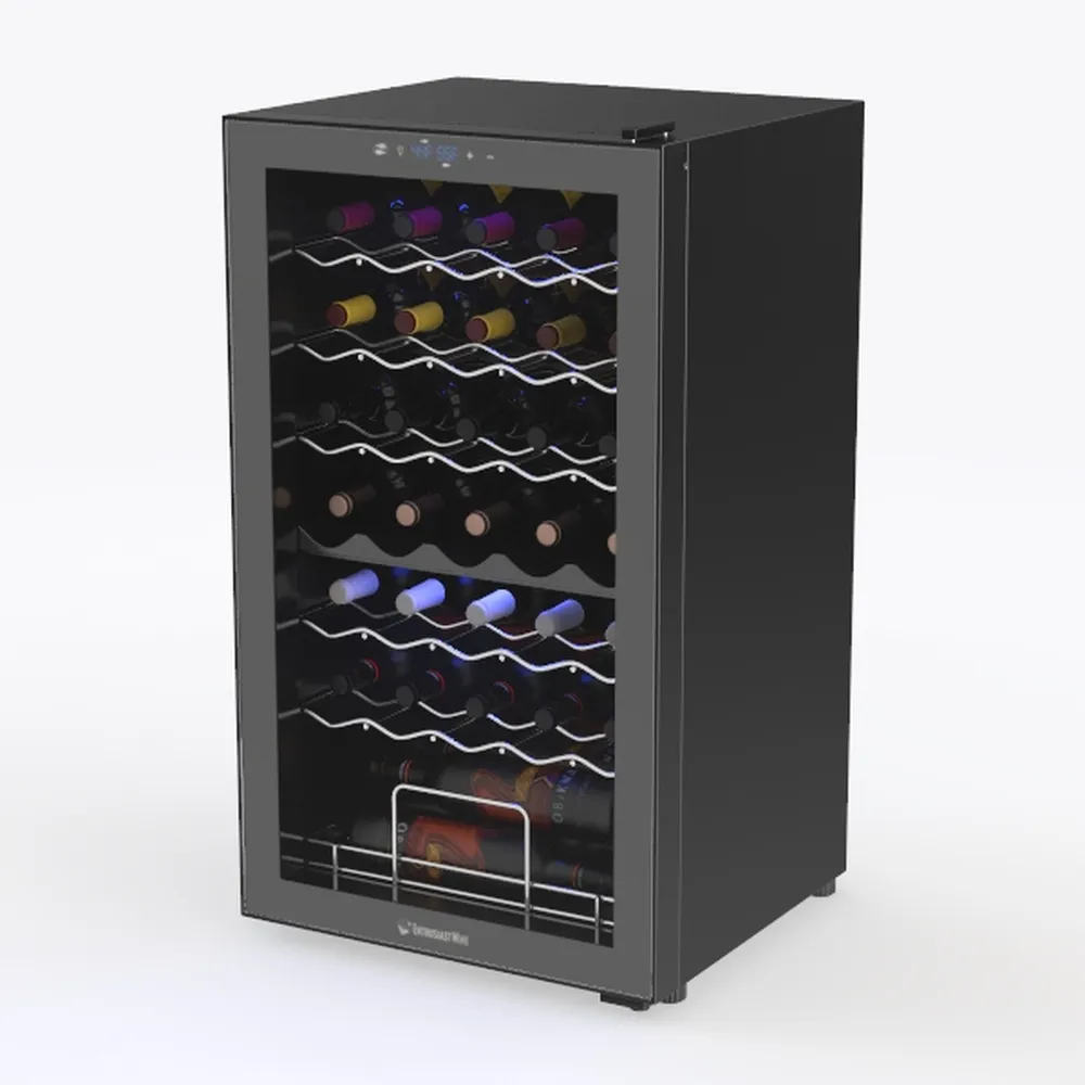 Upstreman 3.2 Cu.Ft Mini Fridge with Freezer