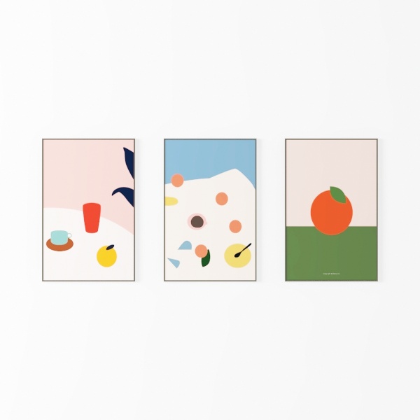 paintingMorandi pink