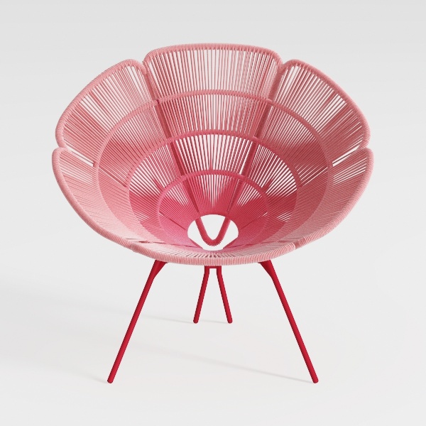 chairMorandi pink