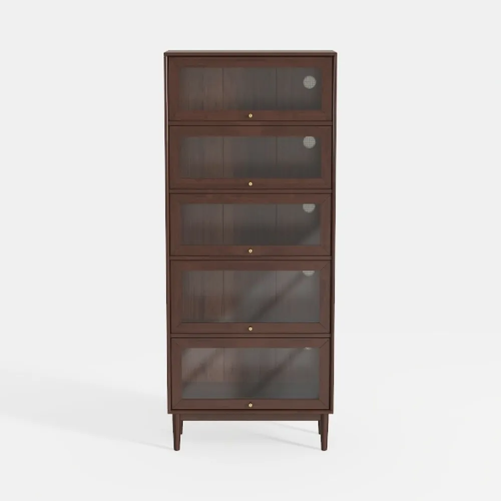Bush Furniture Tall 5 Shelf Bookcase for Living