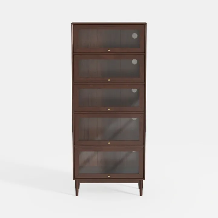 Bush Furniture Tall 5 Shelf Bookcase for Living