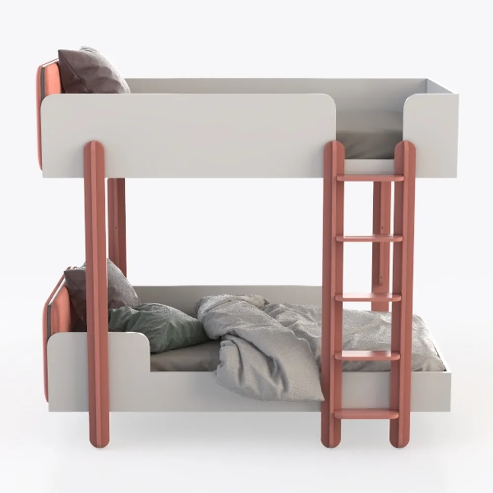SHA CERLIN Loft Bunk Bed Twin Over Twin Size with 