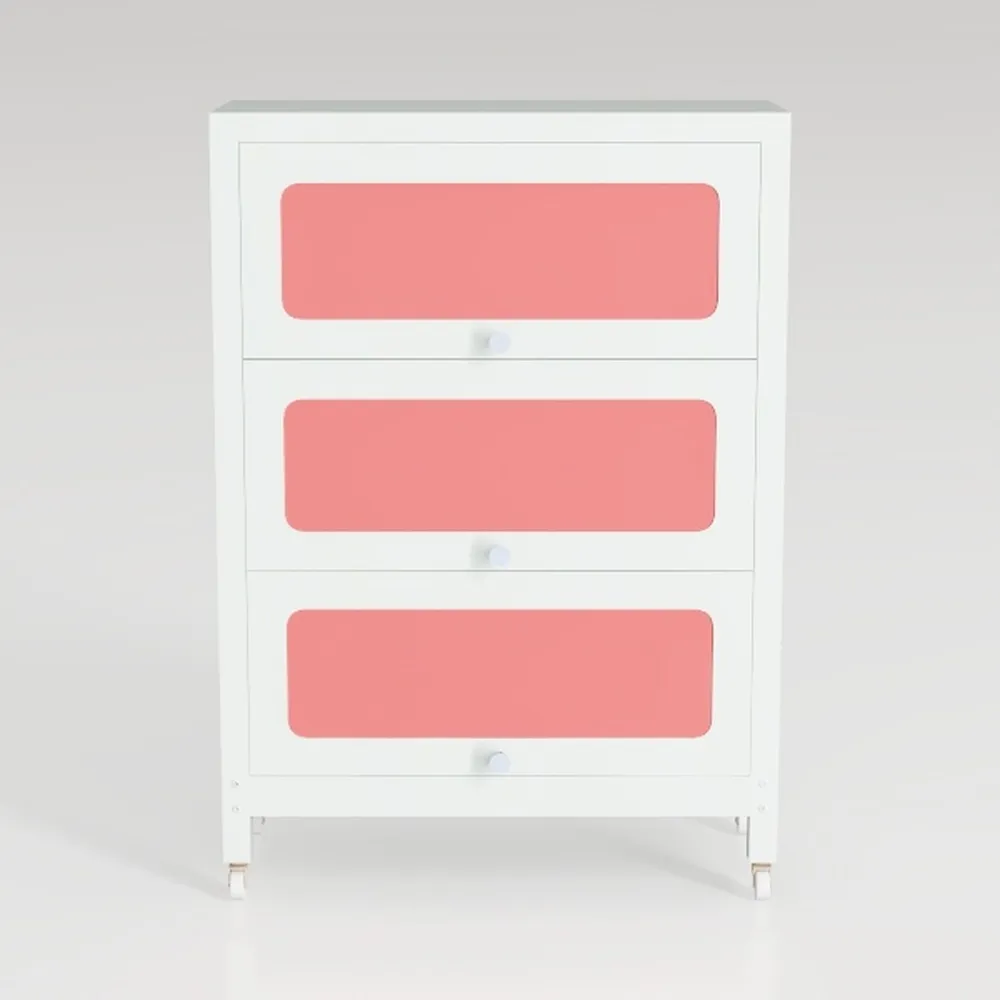 Color Bedside Tables Home Modern Simple Storage