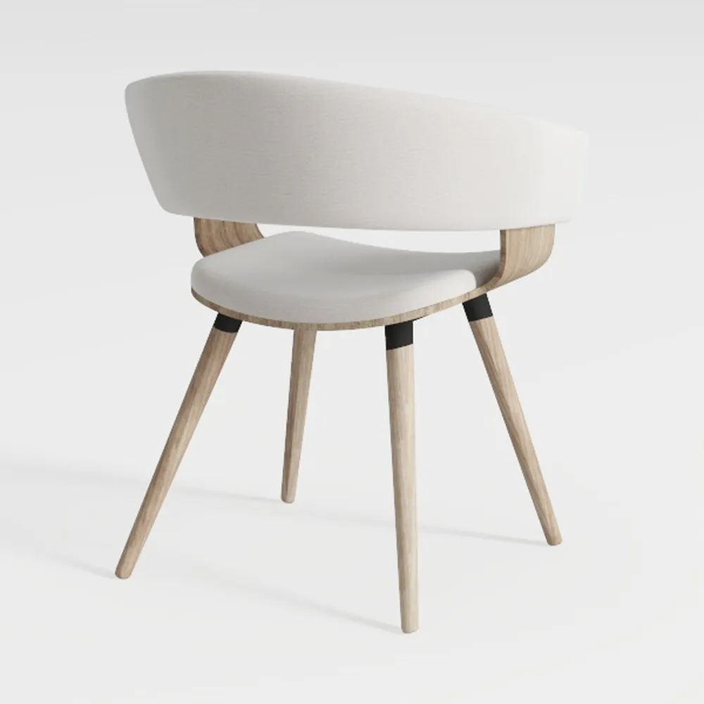 LUNLING Swivel Accent Faux Leather Dining Chairs