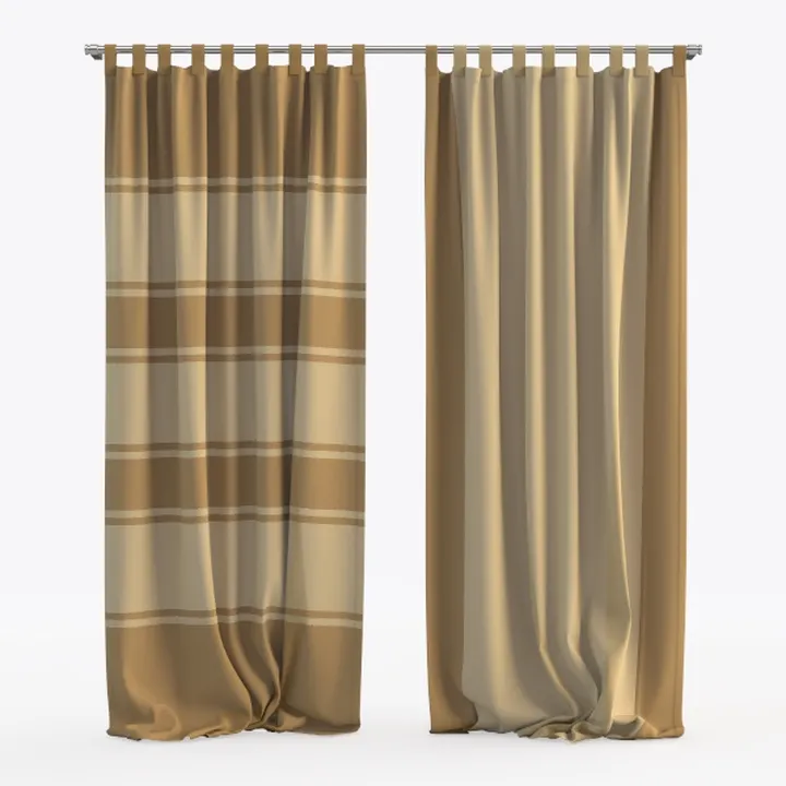 YoungsTex Beige Velvet Curtains for Living Room 84