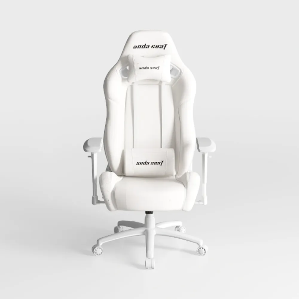 White Gaming Chair,Ergonomic Massage Computer