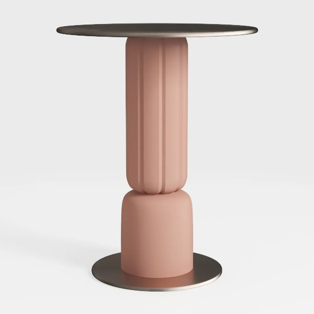 31.5 inch Round Dining Table for 2, Modern Farmhou