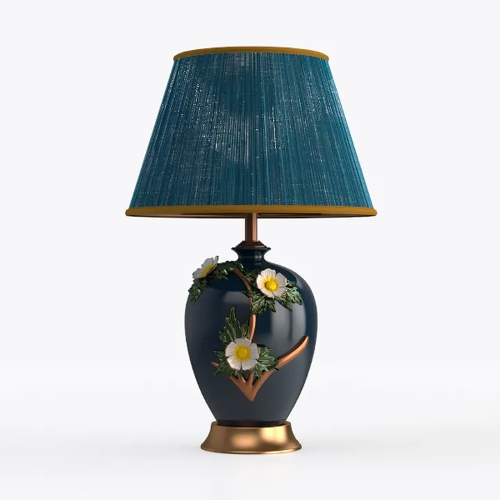 OUFULA Ceramic Table Lamp Luxury Contemporary