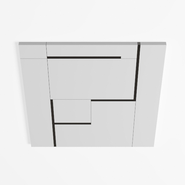 Irregular shaped ceiling-2