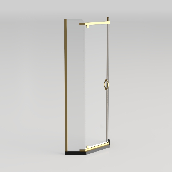 Sunrosa Shower Door 60&quot;×76&quot;, Double Sliding Shower