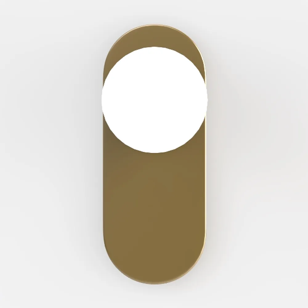 13.8 in Brass Alabaster Wall Sconces, Natural