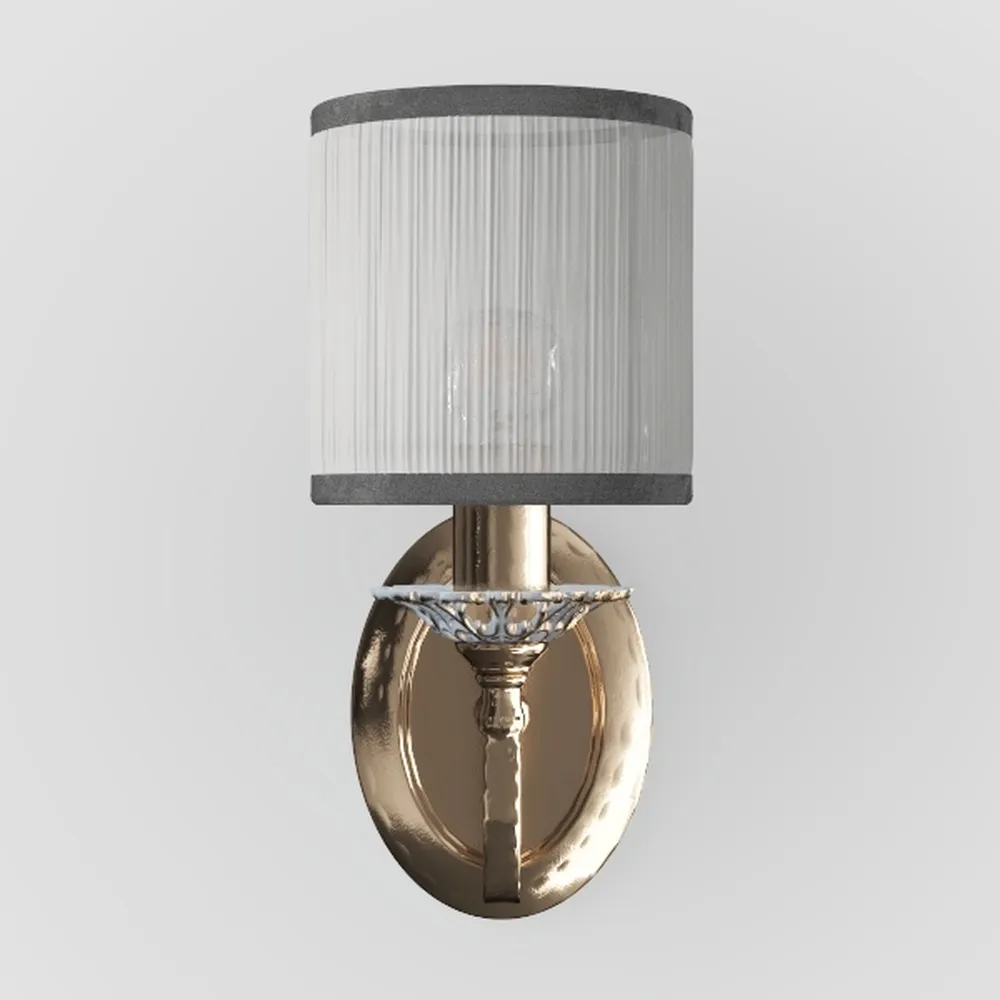 SAFAVIEH Lighting Collection Malaga Silver/ Black