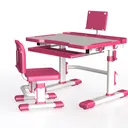 VEVOR Kids Study Chair and Desk Set, Study Desk Left 45 Degree View