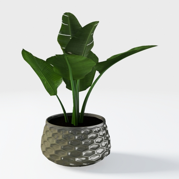 Artificial Palm Tree 7.2Ft Tall Fake Potted Plant