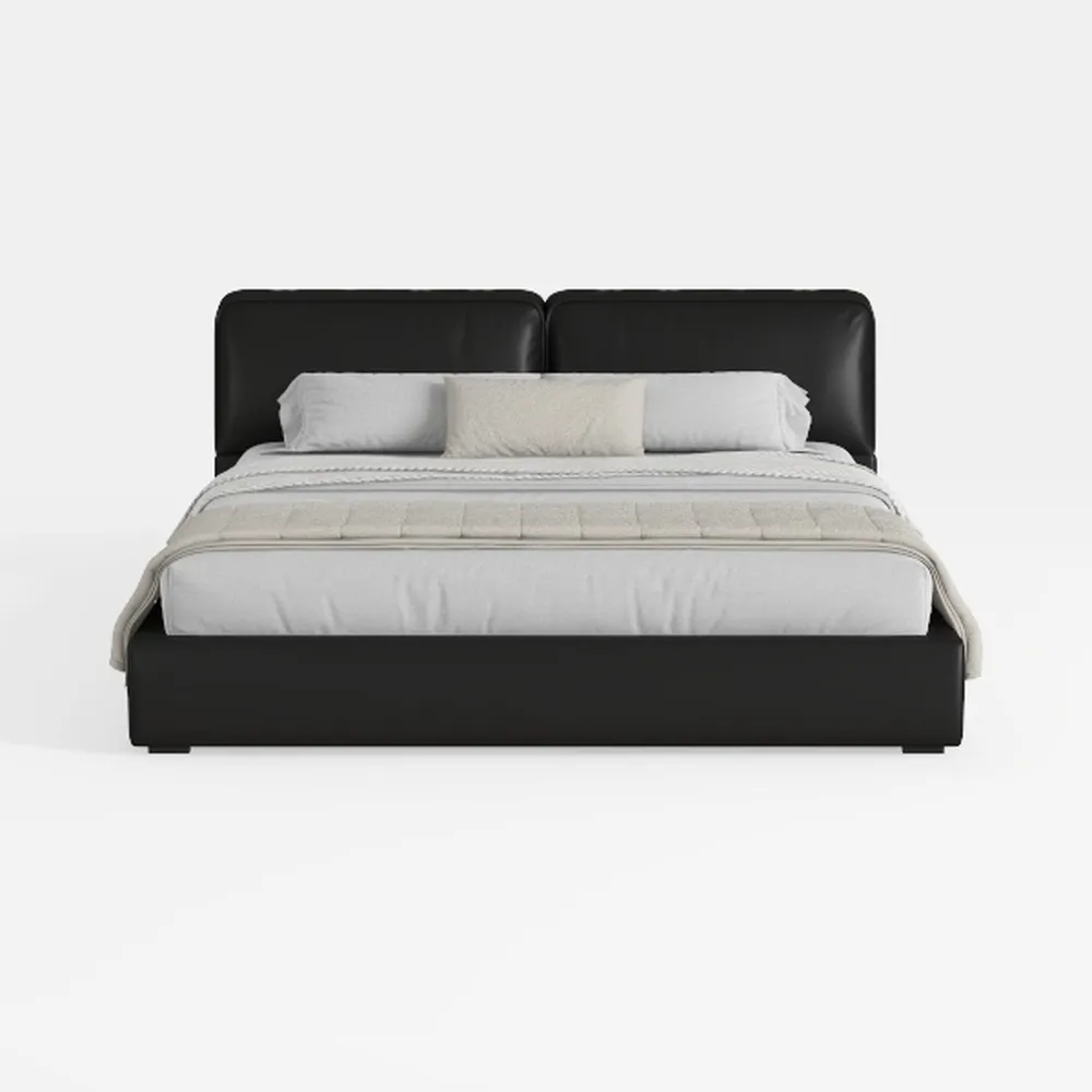 Tov Furniture Olafur Black Linen King Bed