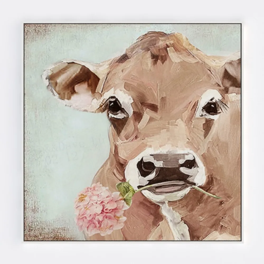 Yihui Arts Bird Canvas Wall Art - Heron Painting