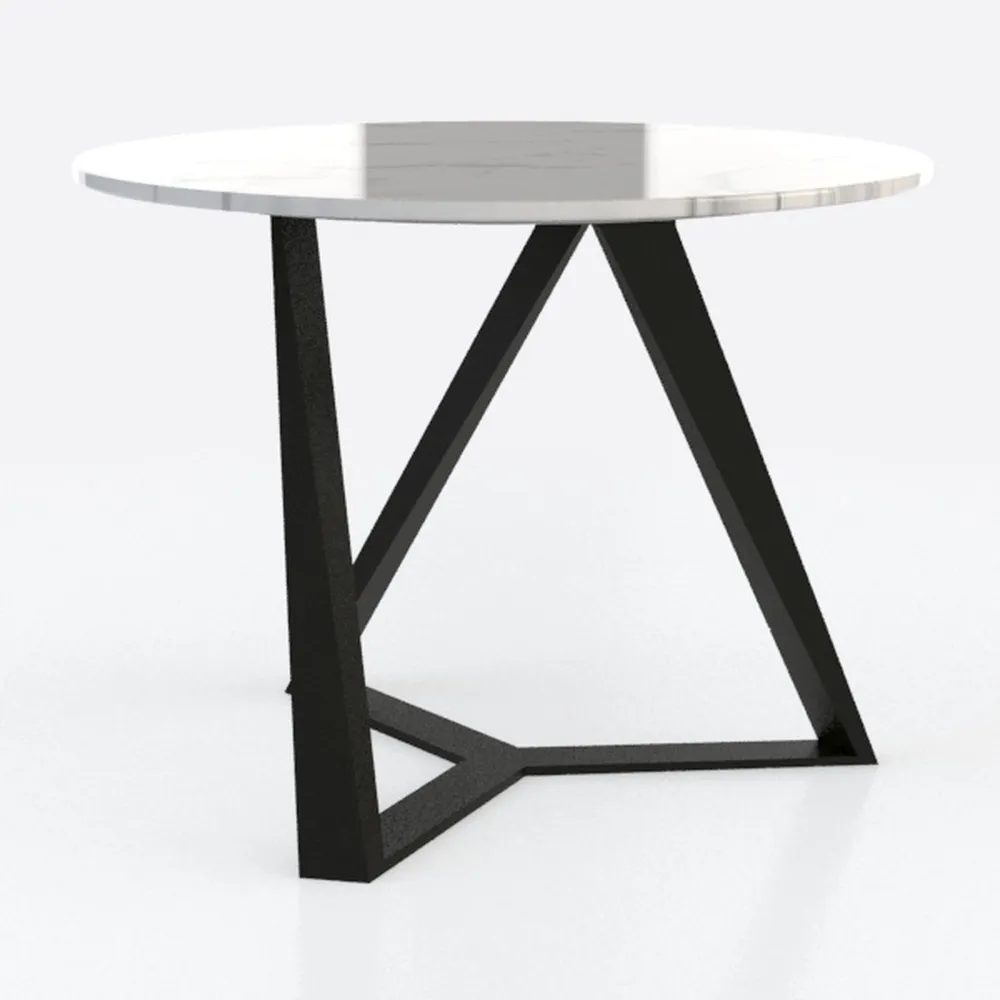 Kate and Laurel Laranya Modern Metal Coffee Table