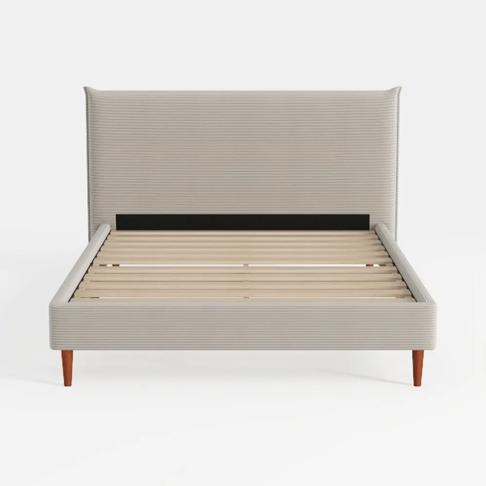 Rafiel Bed Frame With Headboard (Queen)-101 Stories