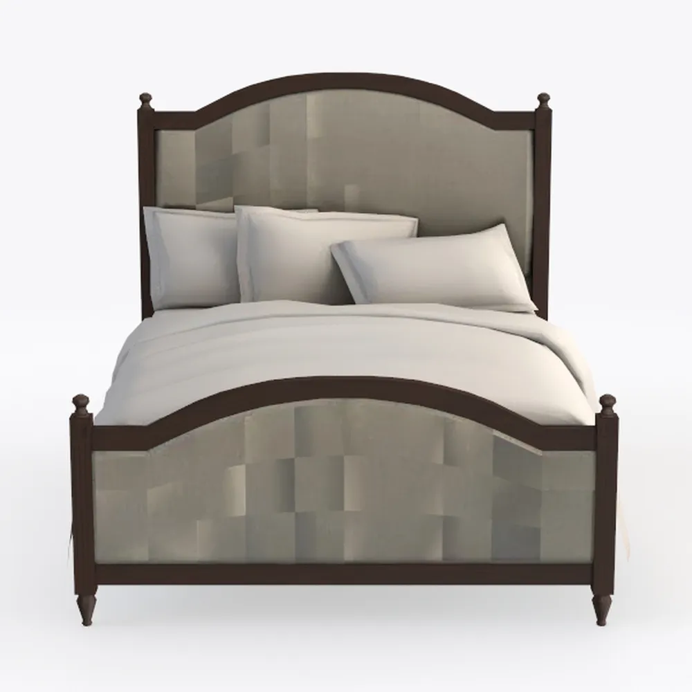 Pemberly Row Wood Eastern King Upholstered Bed Smo