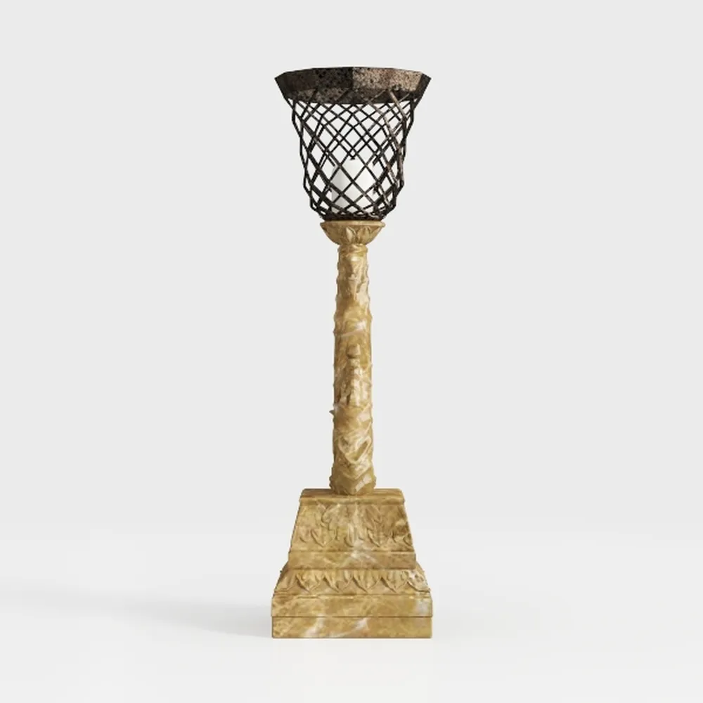 Antique Brass Iron Candle Holder by Ashland®