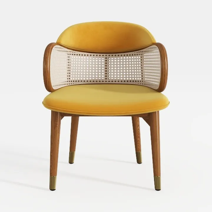 Home Rattan Chairs- Natural Rattan Dining Chair