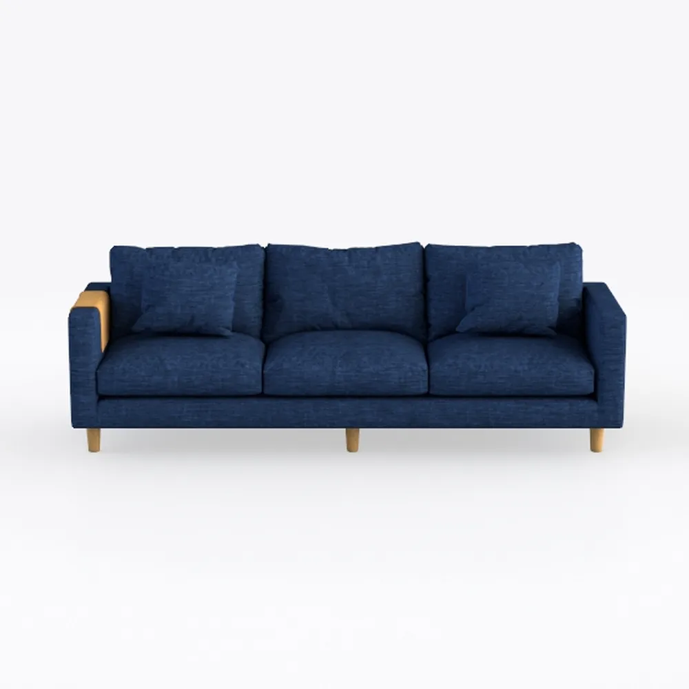 89 Inch Sofa with Extra Deep Seats Oversize, 3