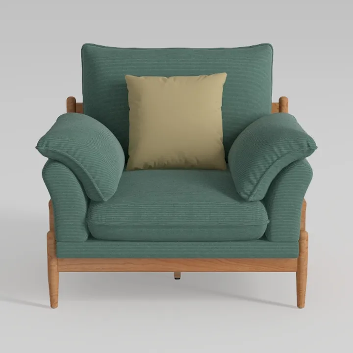 Karl home Mid-Century Modern Accent Chair, Living 