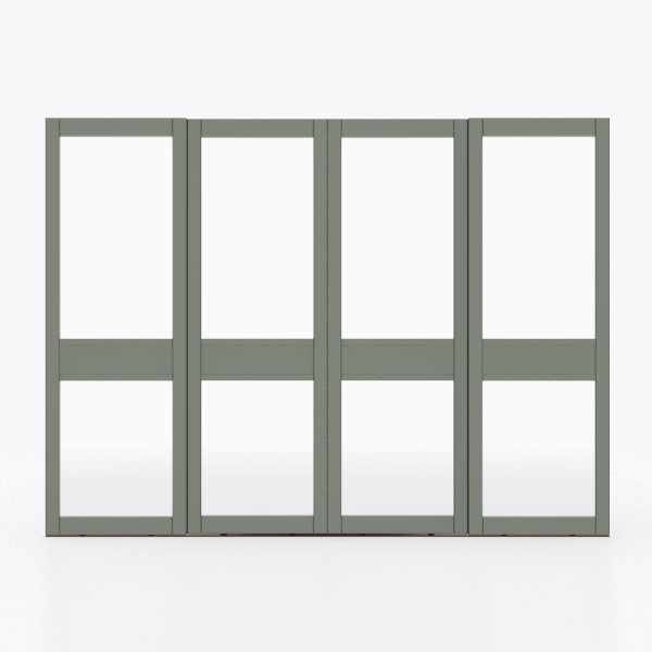 Interior door-TATA solid wood composite sliding door 1 French gray