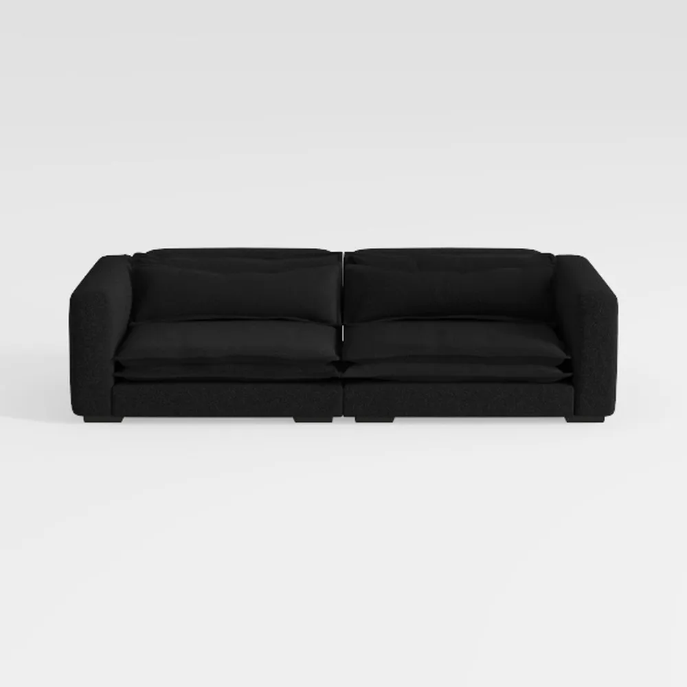 105 Inch Cloud Sectional Couch,Modern Modular