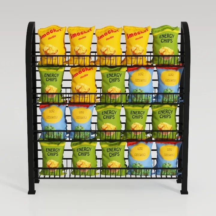snack shelf-Supermarket