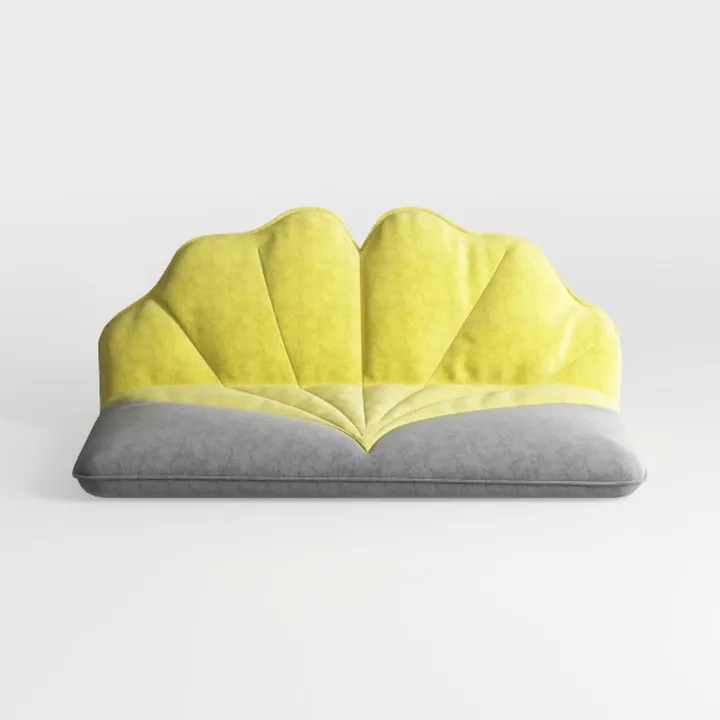 Generico Sedia da Pavimento, Senza Montaggio, Pieghevole, Divano Imbottito, Chaise Longue con 5 Posizioni Regolabili per Balcone, Soggiorno, Camera da Letto, Studio, sfoderabile, Lavabile (Colore