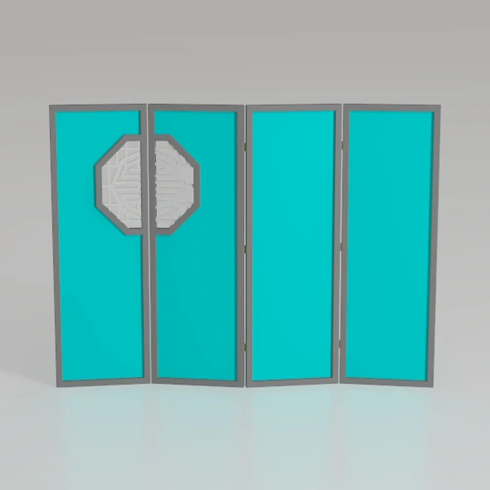 Saypeacher Orange and Teal Wall Art Decor Burnt