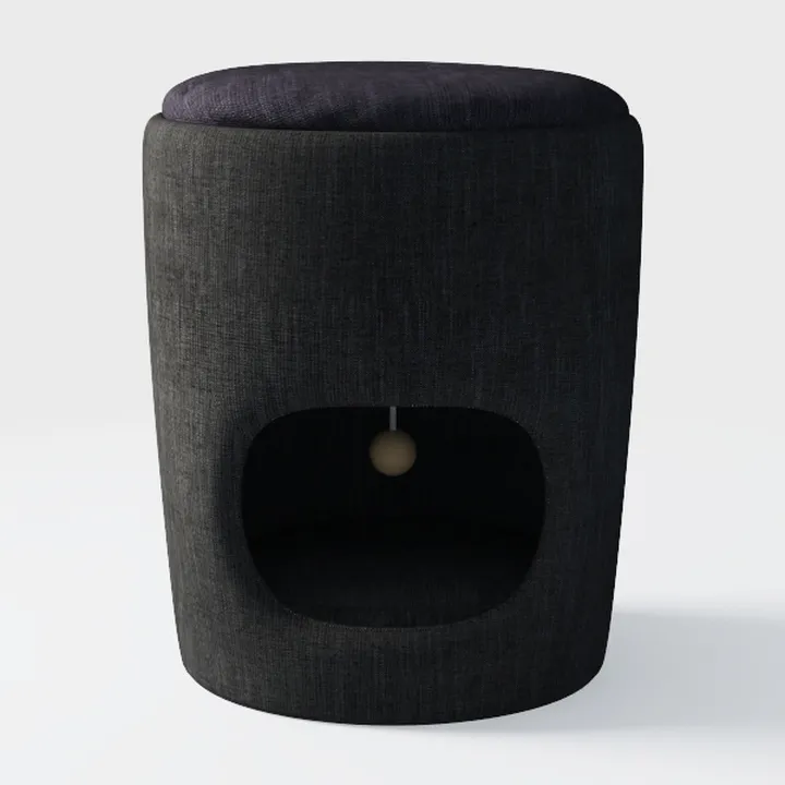 Black Vase for Home Decor, Ceramic Vases Flower