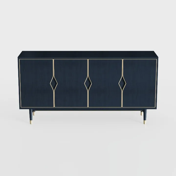 Merax Sideboard Buffet Cabinet with Storage, 4