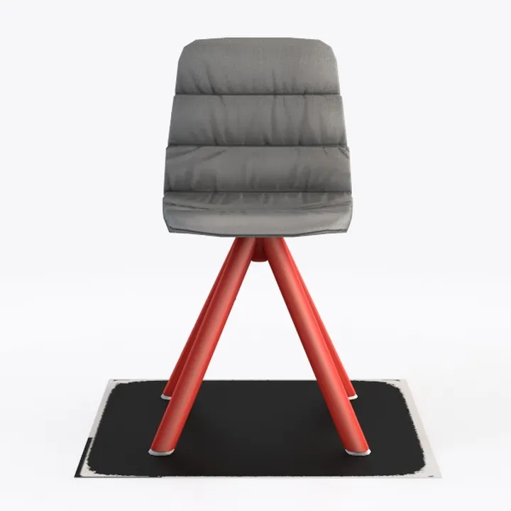 Maarten grey top red legs